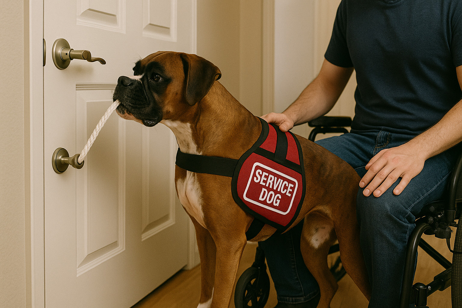 Service Dog: Physical Assistance Dog