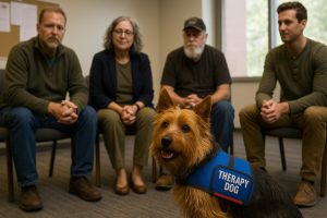 Australian Terrier as a Therapy Dog