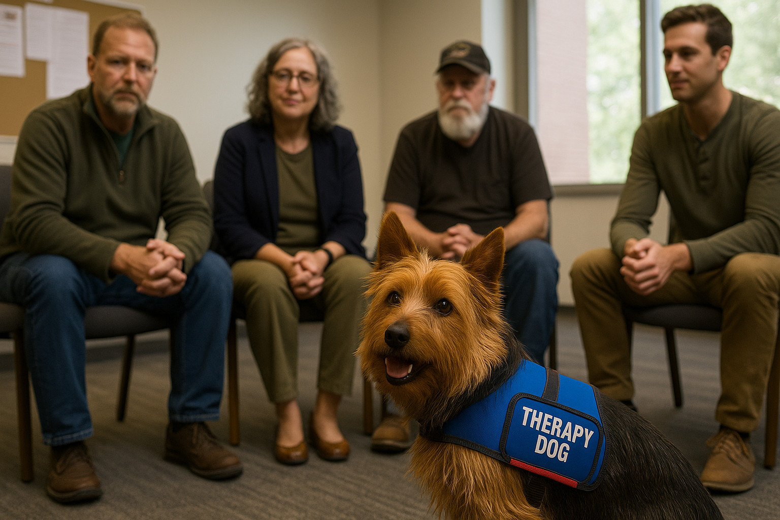 Australian Terrier as a Therapy Dog