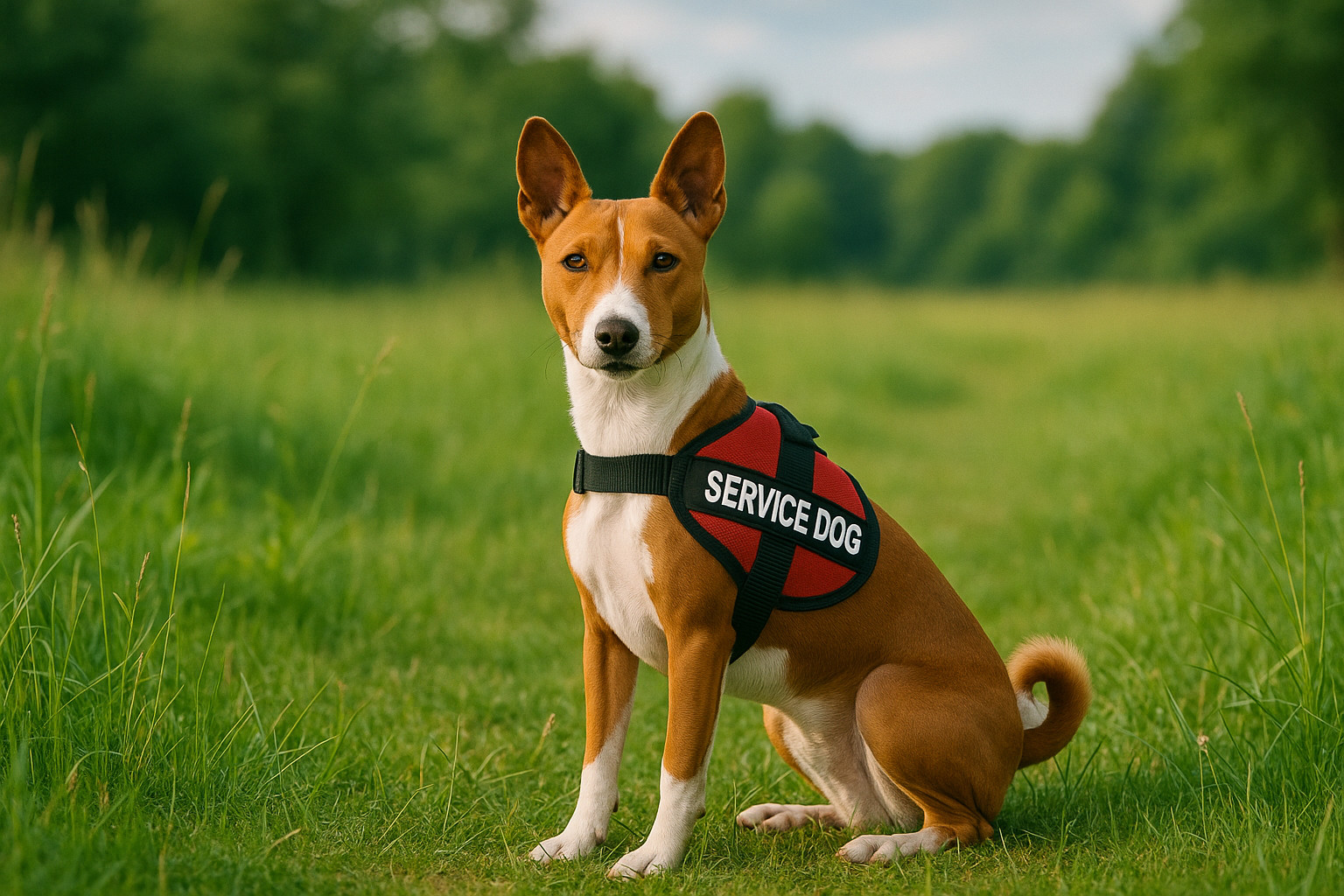Basenji as a Service Dog