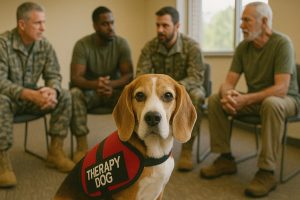 Beagle as a Therapy Dog