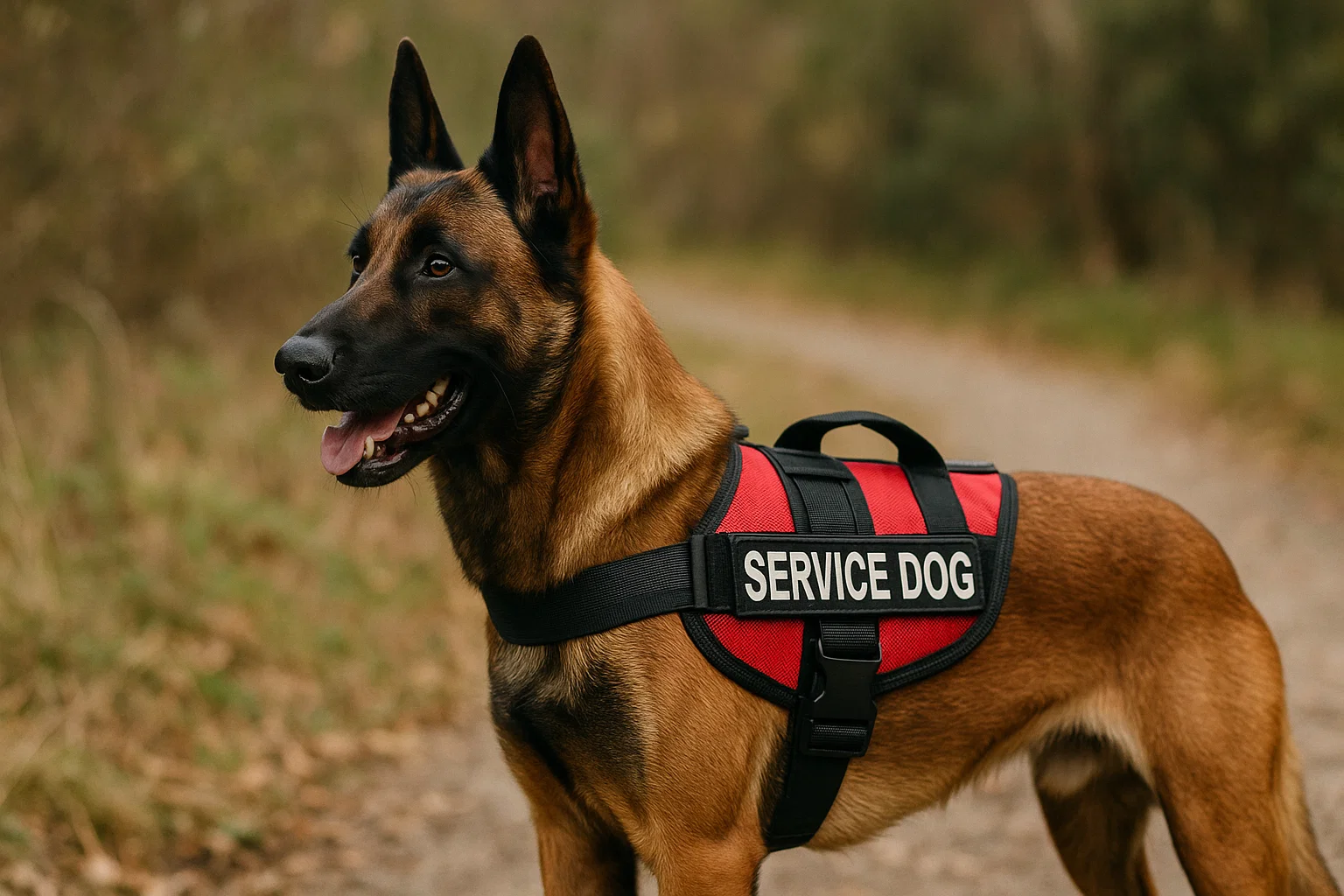 Belgian Malinois as a Service Dog