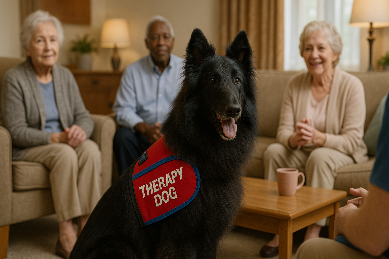 Belgian Sheepdog as a Therapy Dog