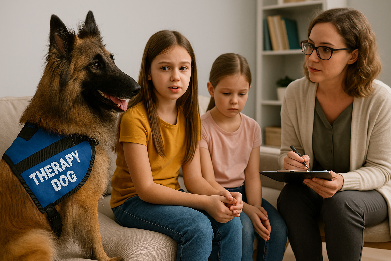 Belgian Tervuren as a Therapy Dog
