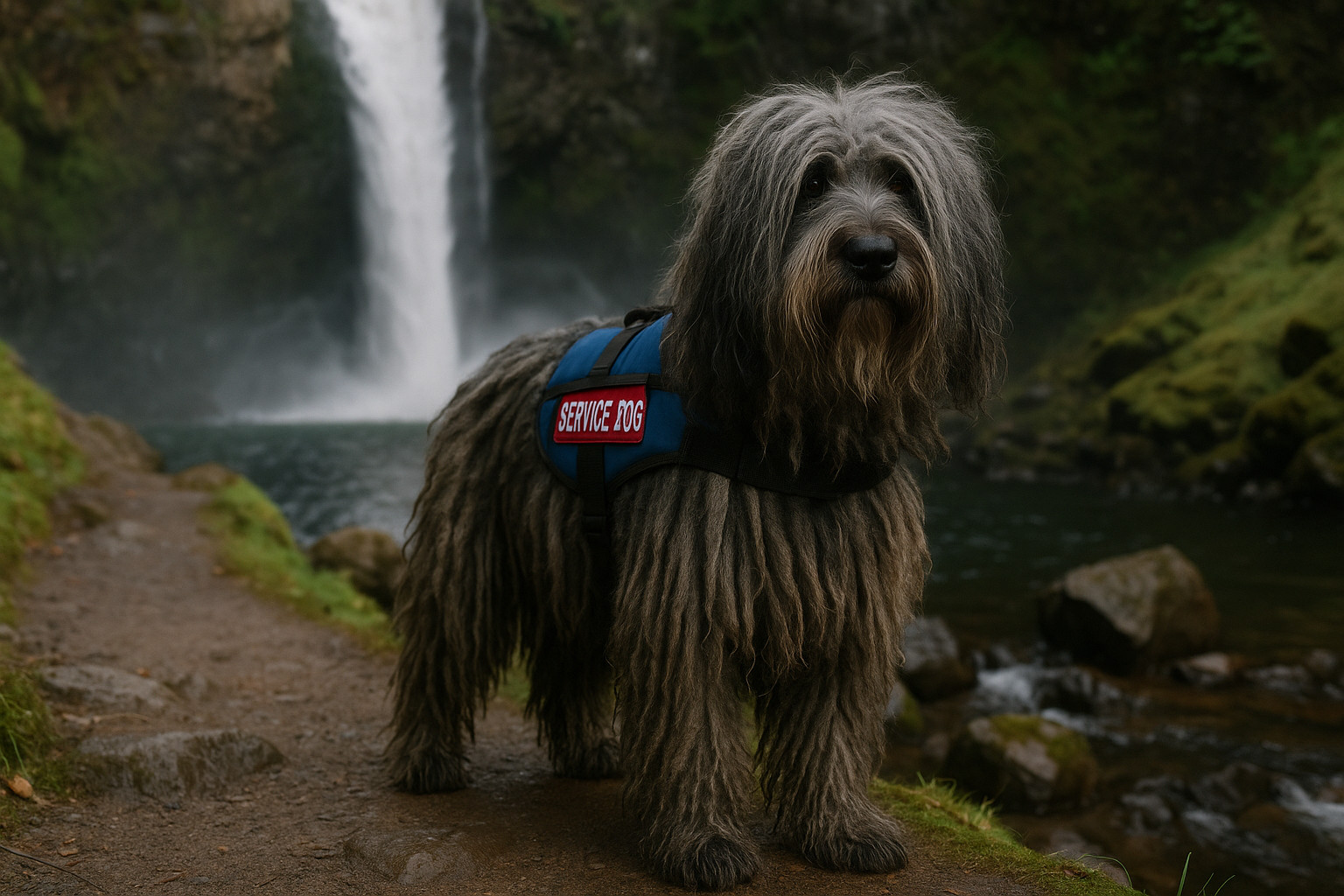 Bergamasco Sheepdog as a Service Dog