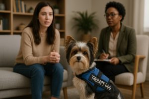 Biewer Terrier as a Therapy Dog