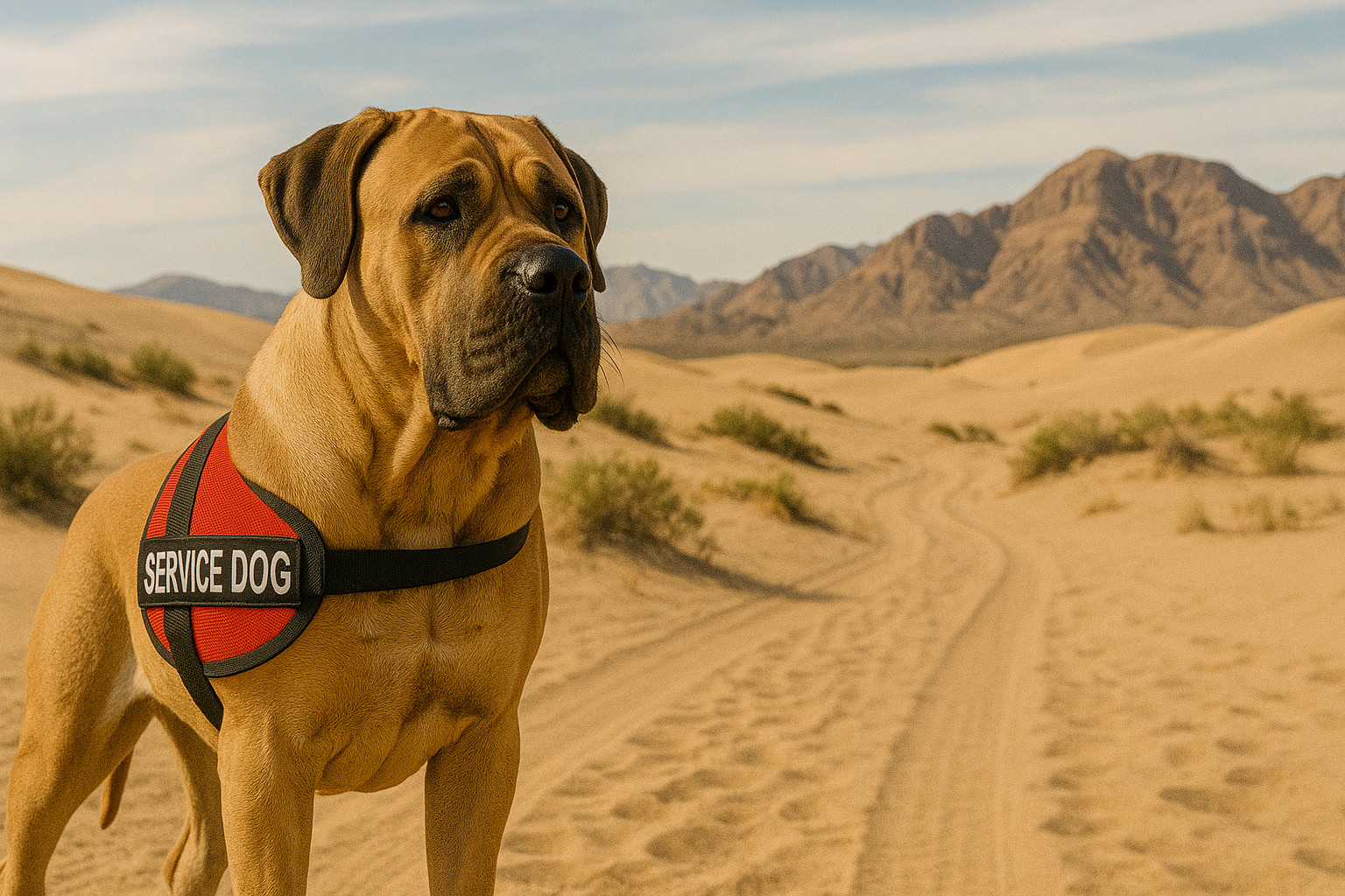 Boerboel as a Service Dog