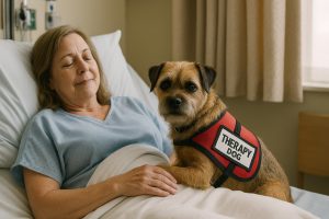 Border Terrier as a Therapy Dog