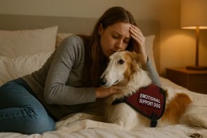 Borzoi as an Emotional Support Dog