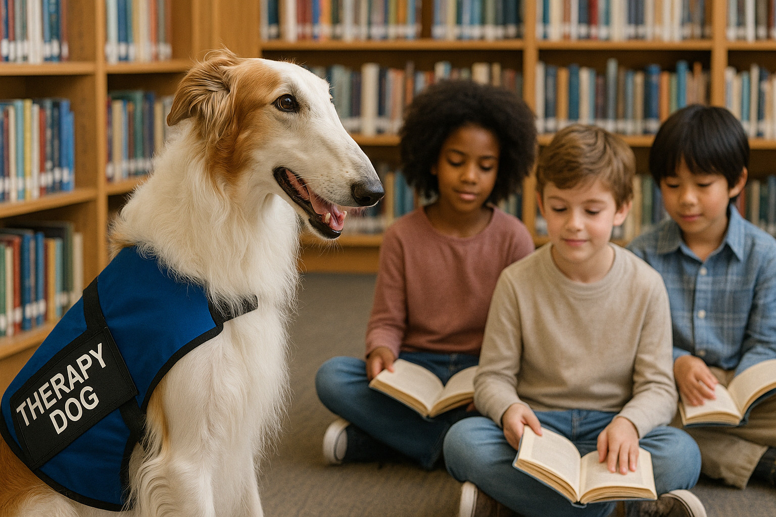 Borzoi as a Therapy Dog