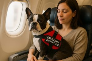 Boston Terrier as an Emotional Support Dog