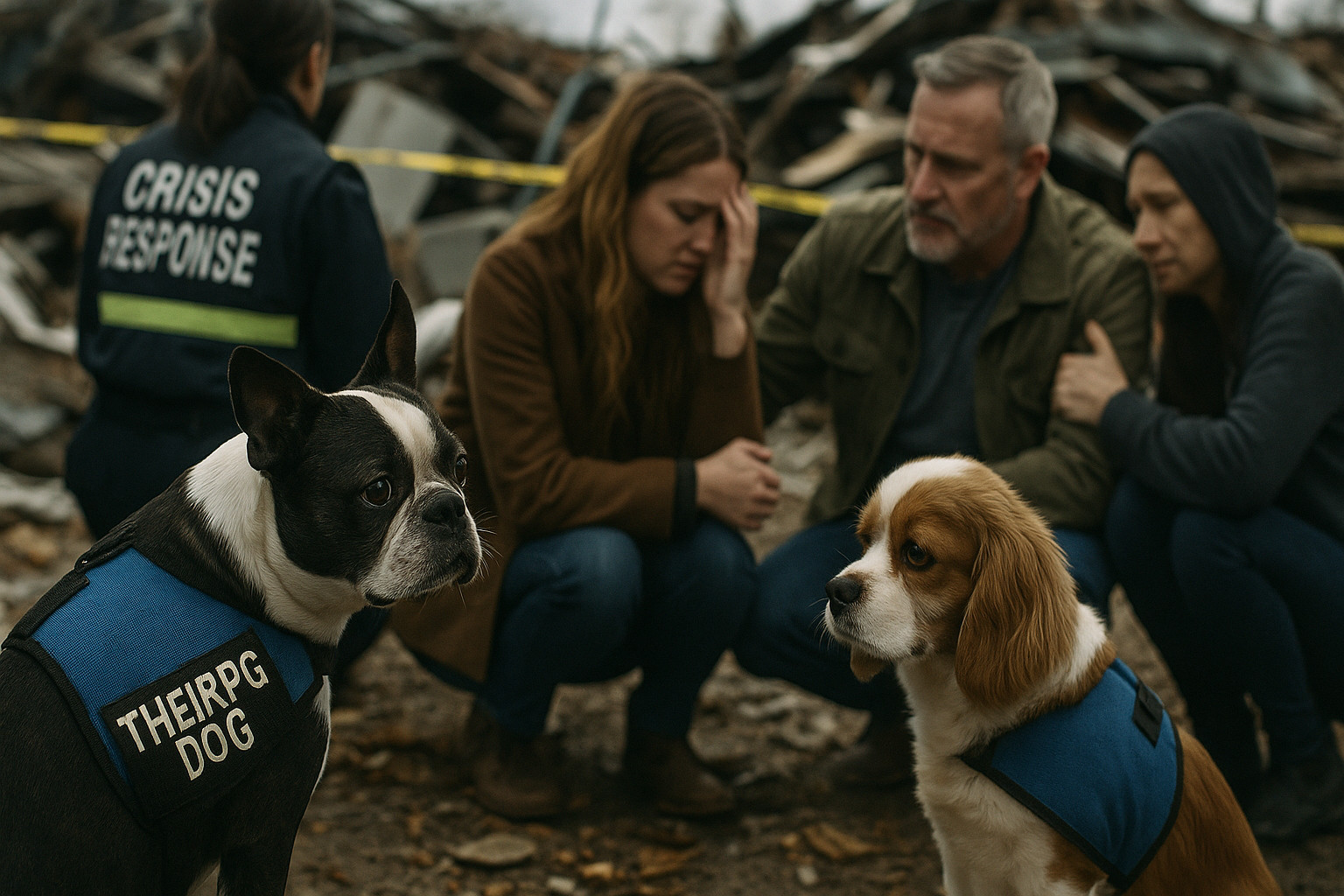 Boston Terrier as a Therapy Dog