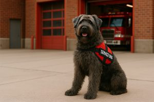 Bouvier des Flandres as a Service Dog