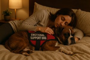 Boxer as an Emotional Support Dog