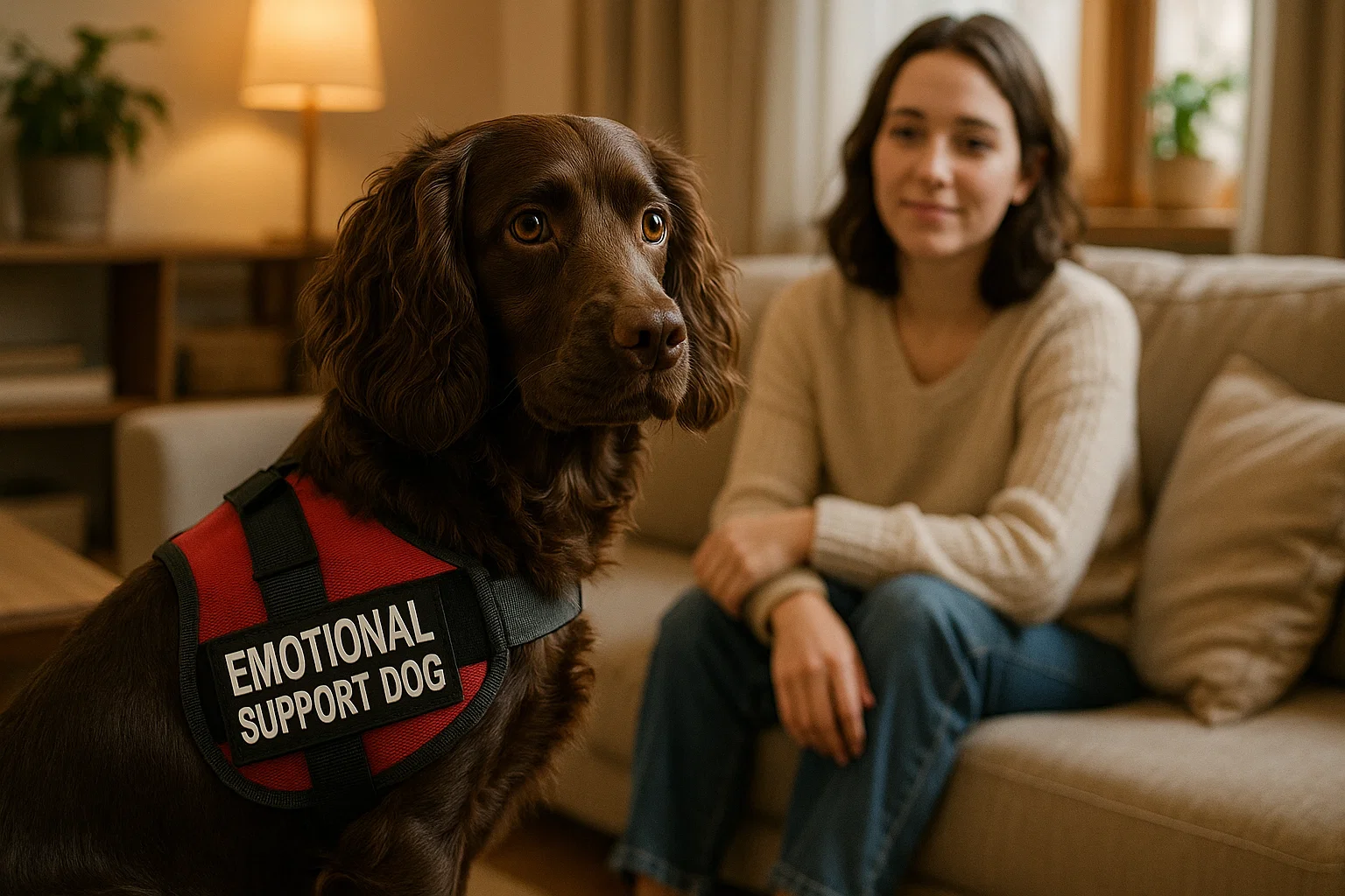 Boykin Spaniel as an Emotional Support Dog
