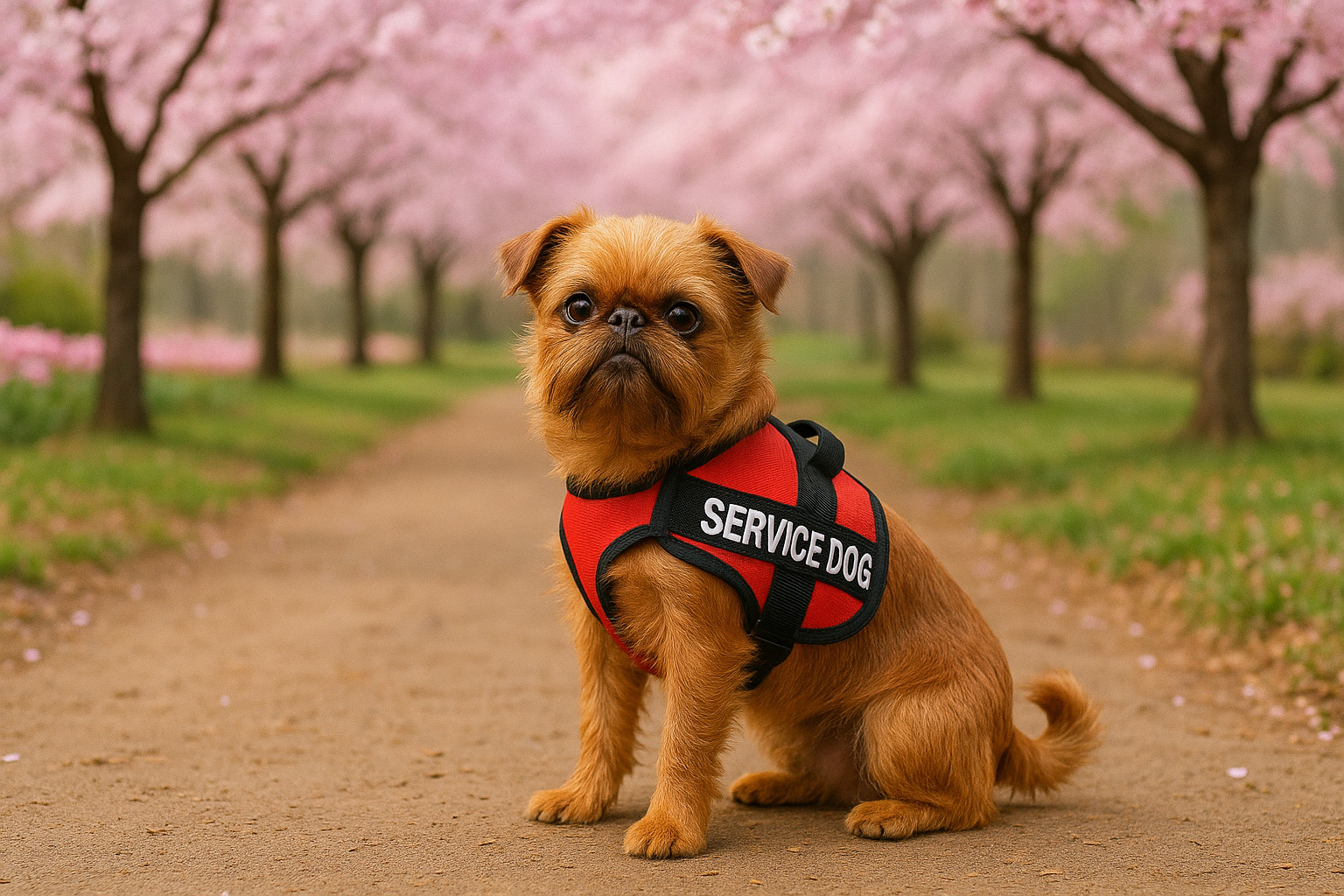 Brussels Griffon as a Service Dog