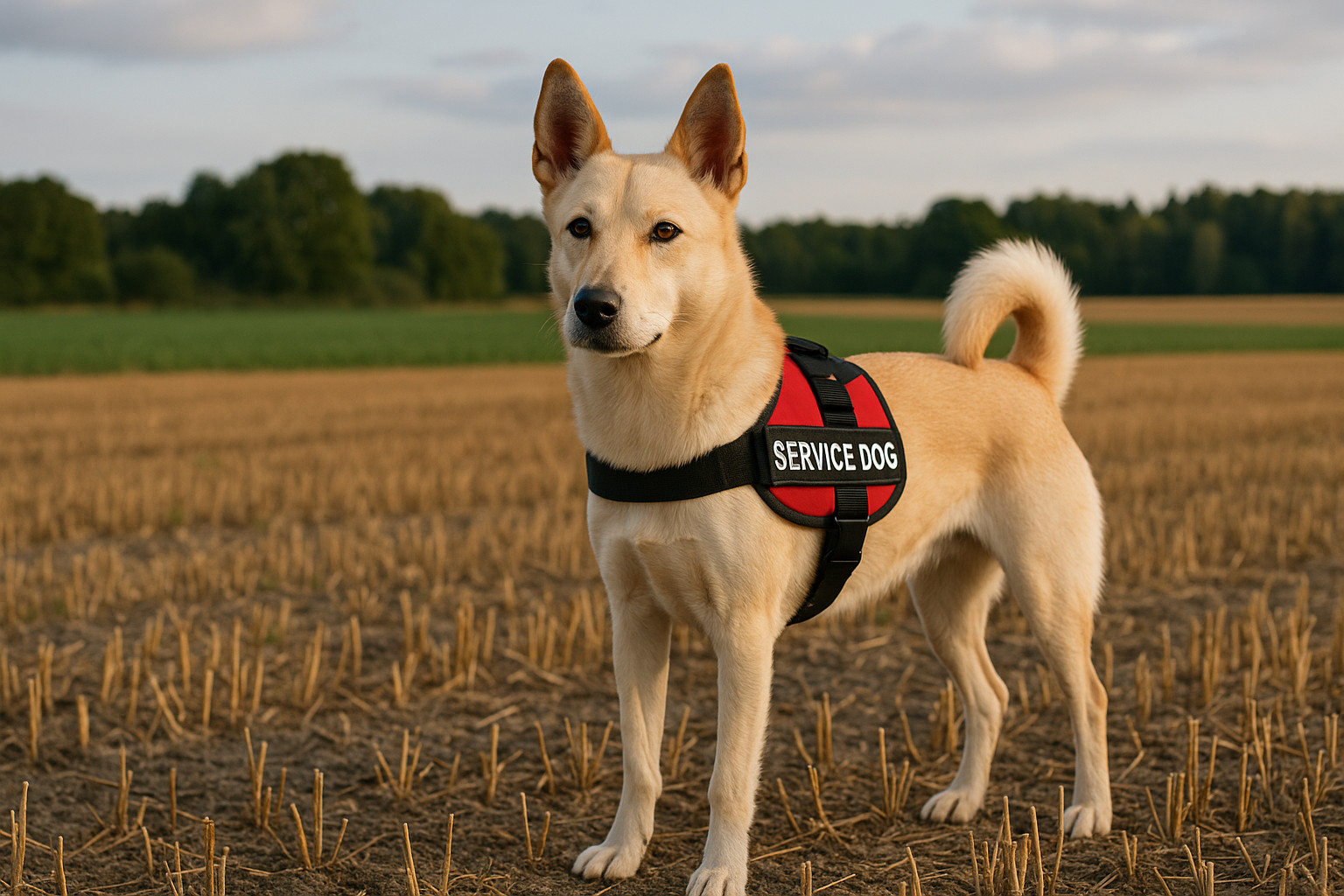Canaan Dog as a Service Dog