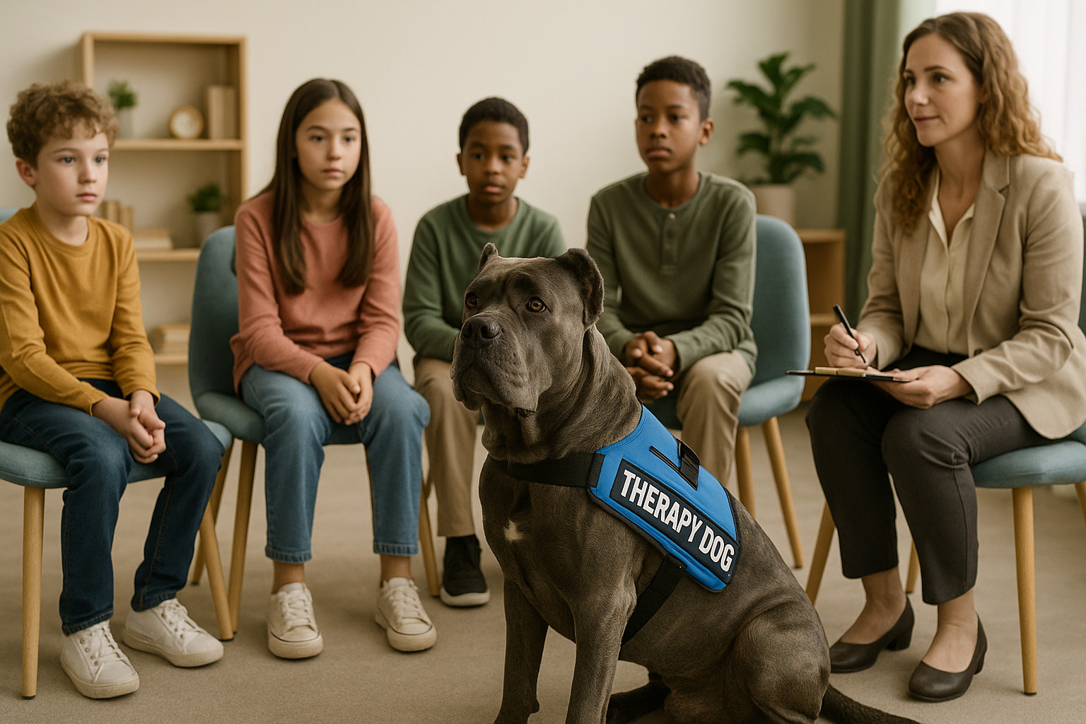 Cane Corso as a Therapy Dog