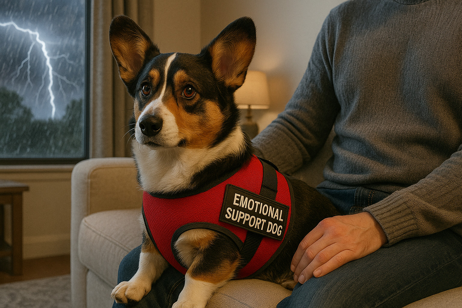 Cardigan Welsh Corgi as an Emotional Support Dog