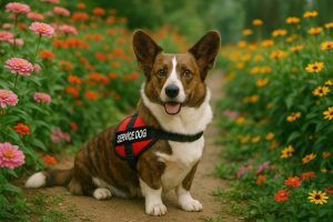 Cardigan Welsh Corgi as a Service Dog