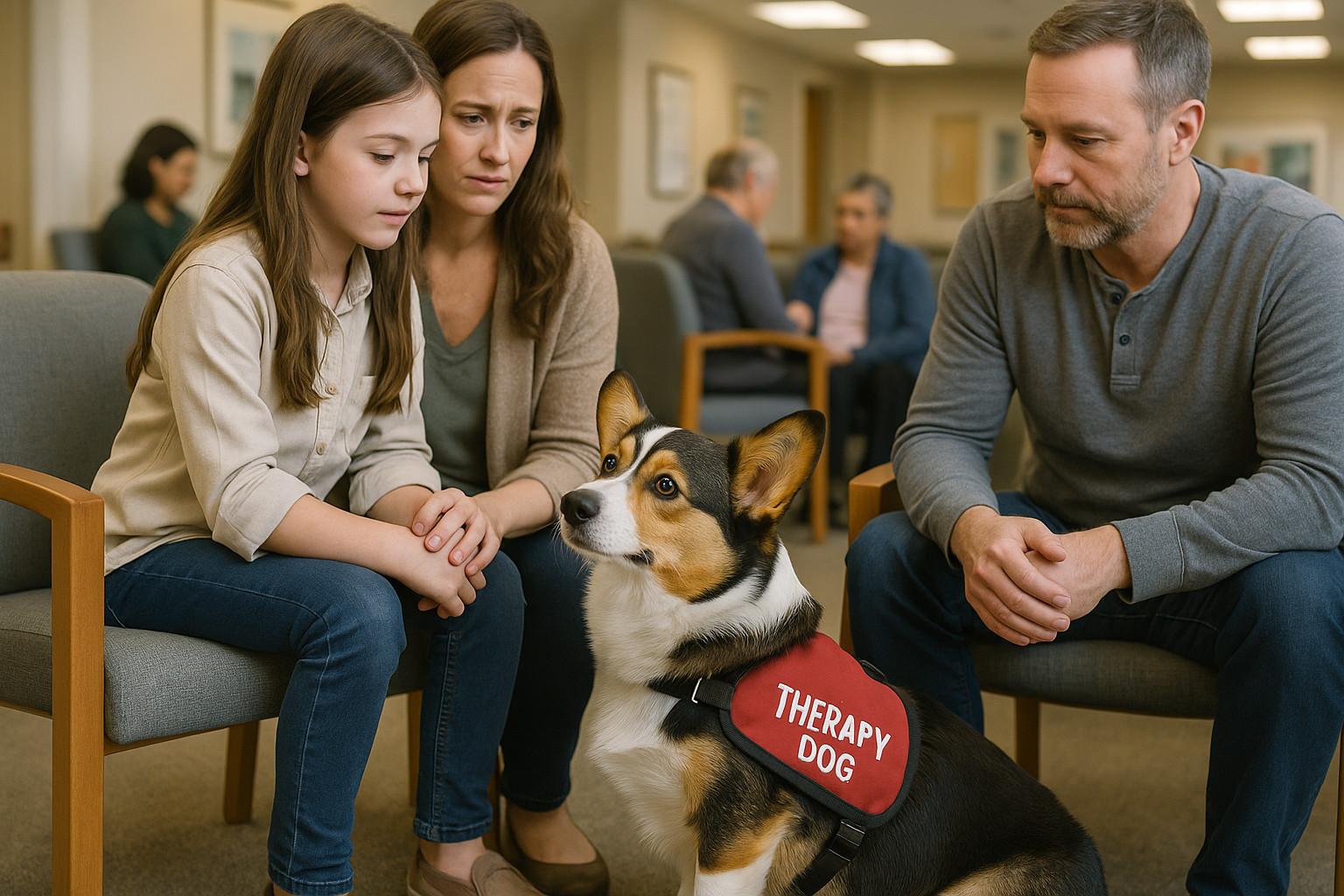 Cardigan Welsh Corgi as a Therapy Dog