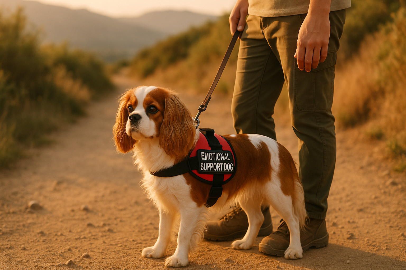 Cavalier King Charles Spaniel as an Emotional Support Dog