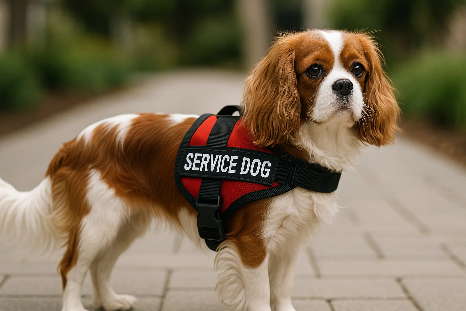 Cavalier King Charles Spaniel as a Service Dog
