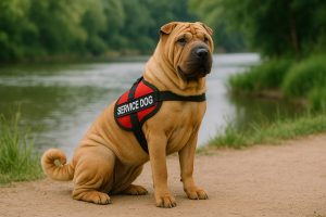 Chinese Shar-Pei as a Service Dog