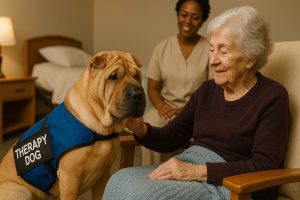 Chinese Shar-Pei as a Therapy Dog