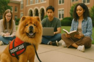 Chow Chow as a Therapy Dog