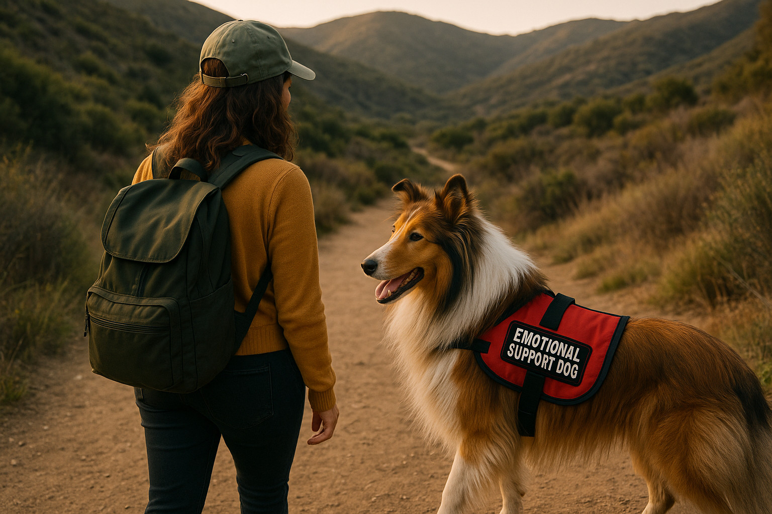Collie as an Emotional Support Dog
