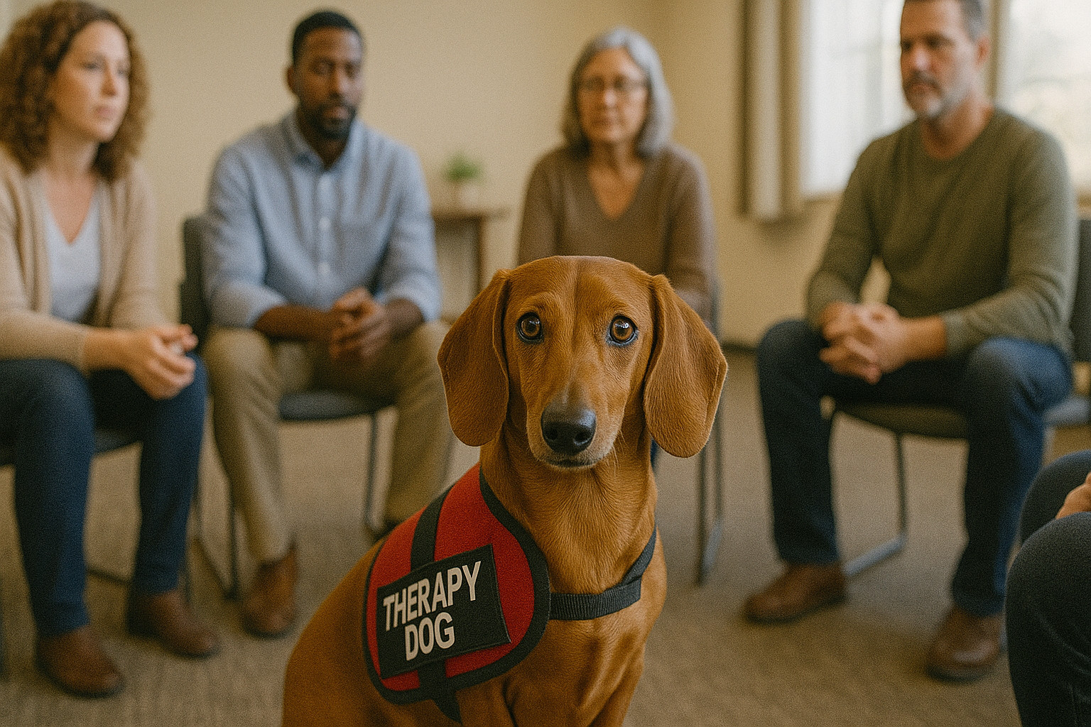 Dachshund as a Therapy Dog