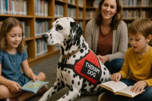 Dalmatian as a Therapy Dog
