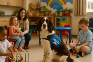 English Springer Spaniel as a Therapy Dog