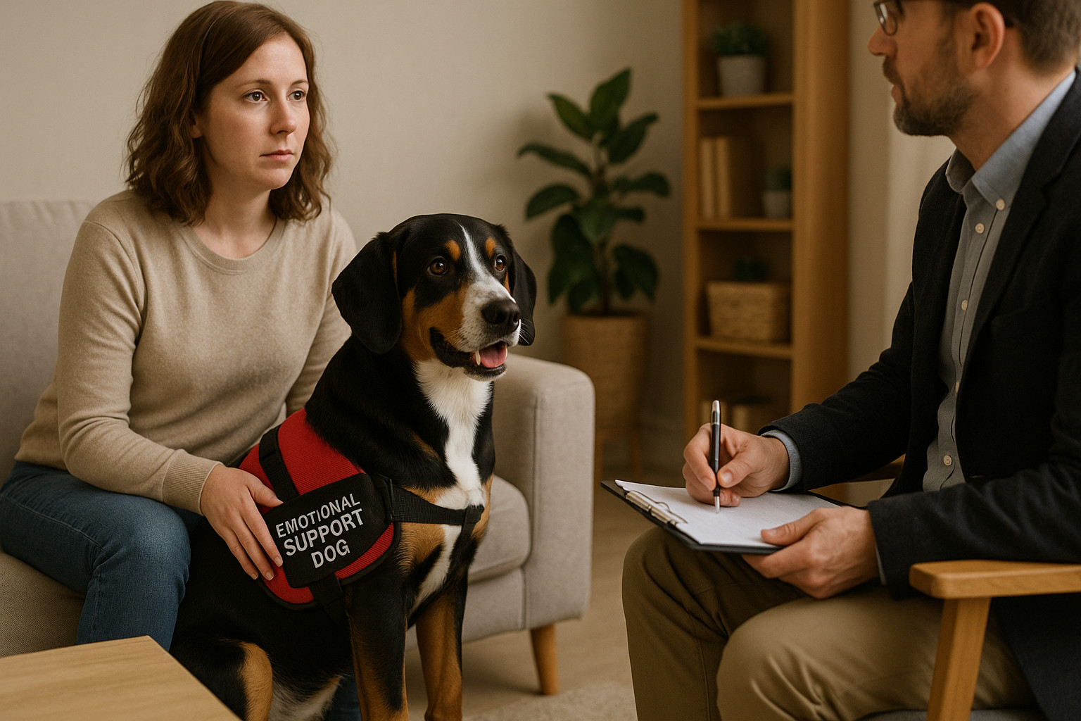 Entlebucher Mountain Dog as an Emotional Support Dog