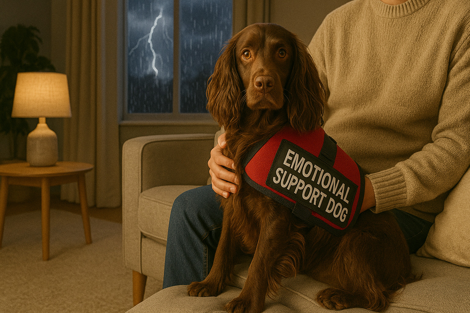 Field Spaniel as an Emotional Support Dog