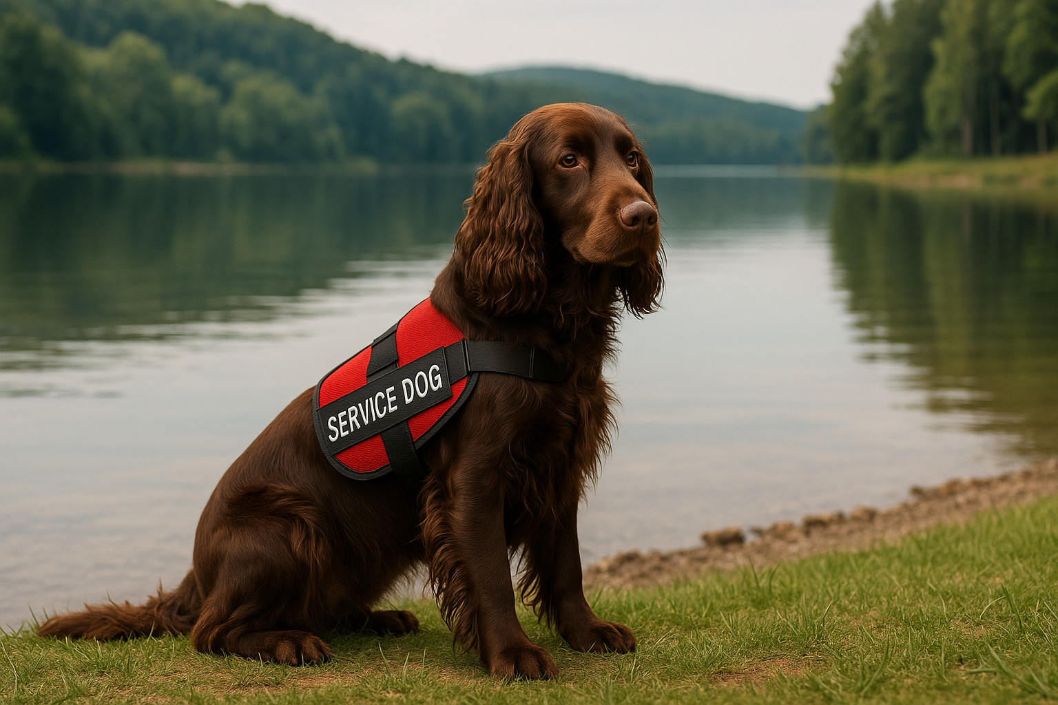 Field Spaniel as a Service Dog