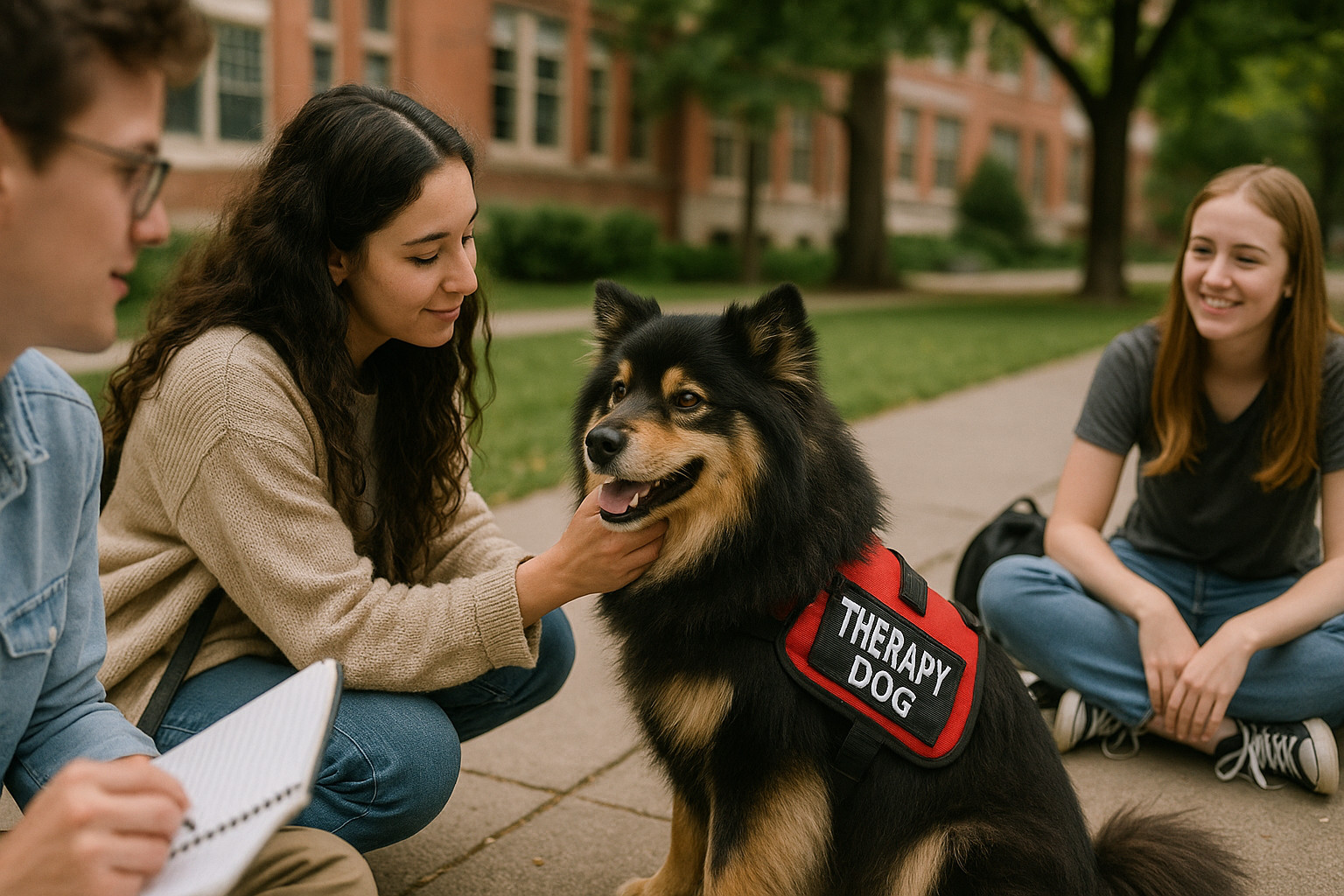 Finnish Lapphund as a Therapy Dog
