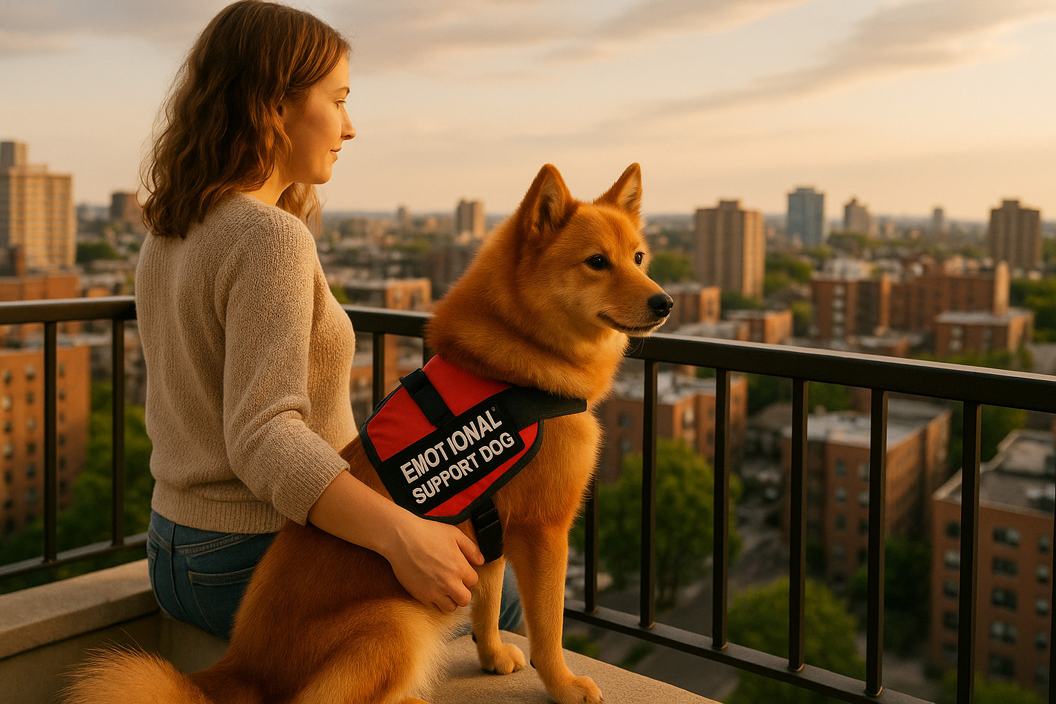 Finnish Spitz as an Emotional Support Dog