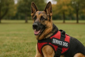 German Shepherd Dog as a Service Dog