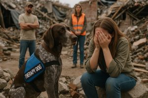 German Shorthaired Pointer as a Therapy Dog