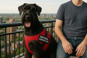 Giant Schnauzer as an Emotional Support Dog