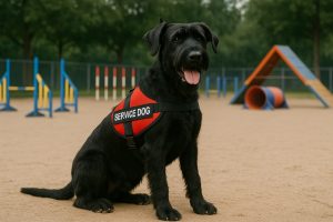 Giant Schnauzer as a Service Dog