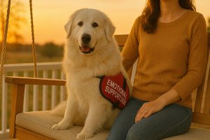Great Pyrenees as an Emotional Support Dog