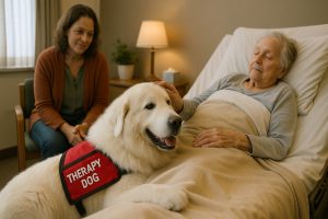 Great Pyrenees as a Therapy Dog
