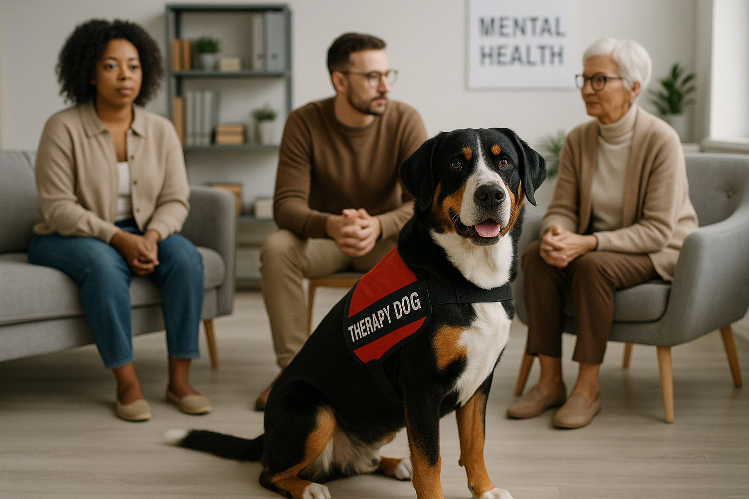 service dog breeds great swiss mountain therapy dog