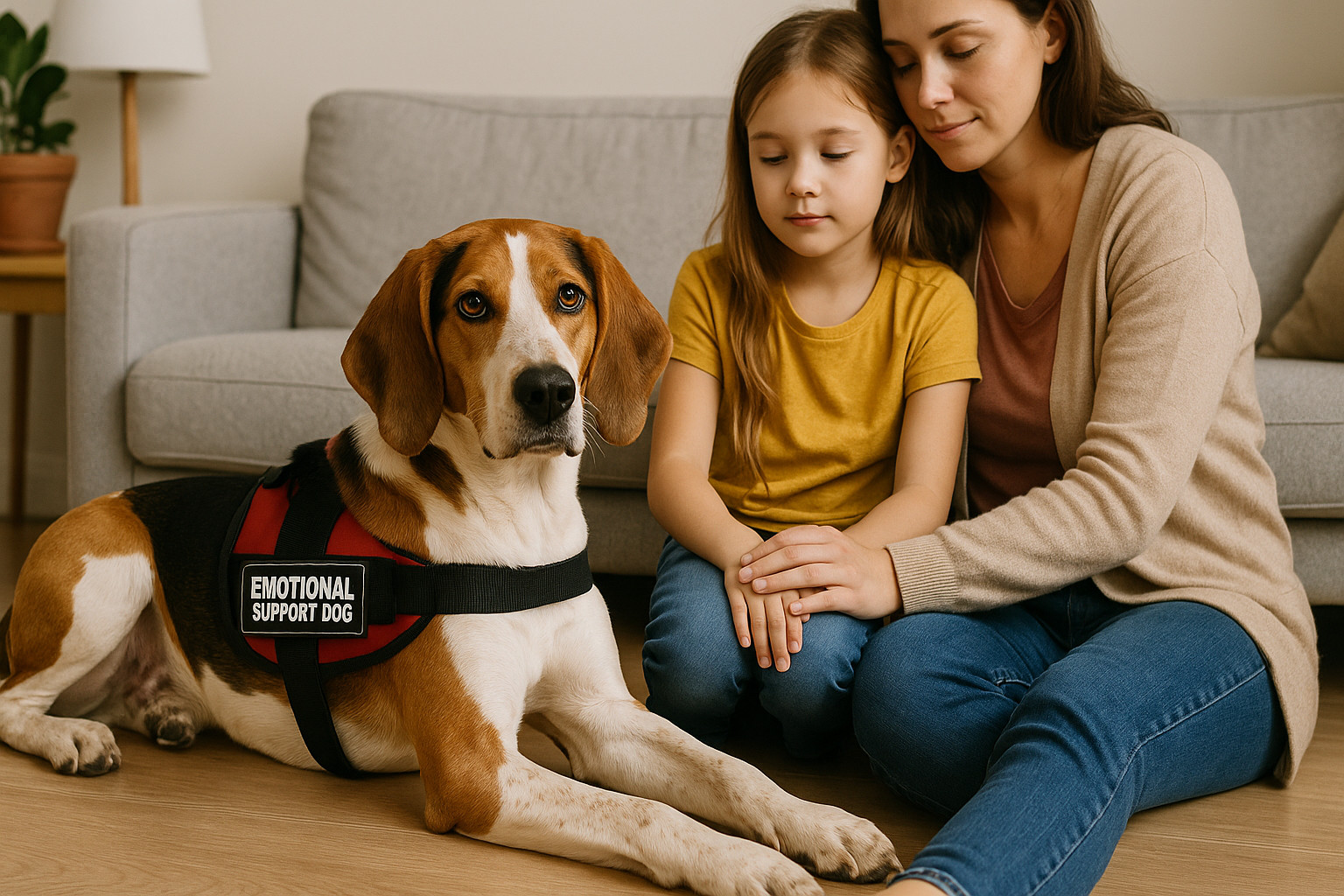 Harrier as an Emotional Support Dog