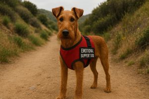 Irish Terrier as an Emotional Support Dog