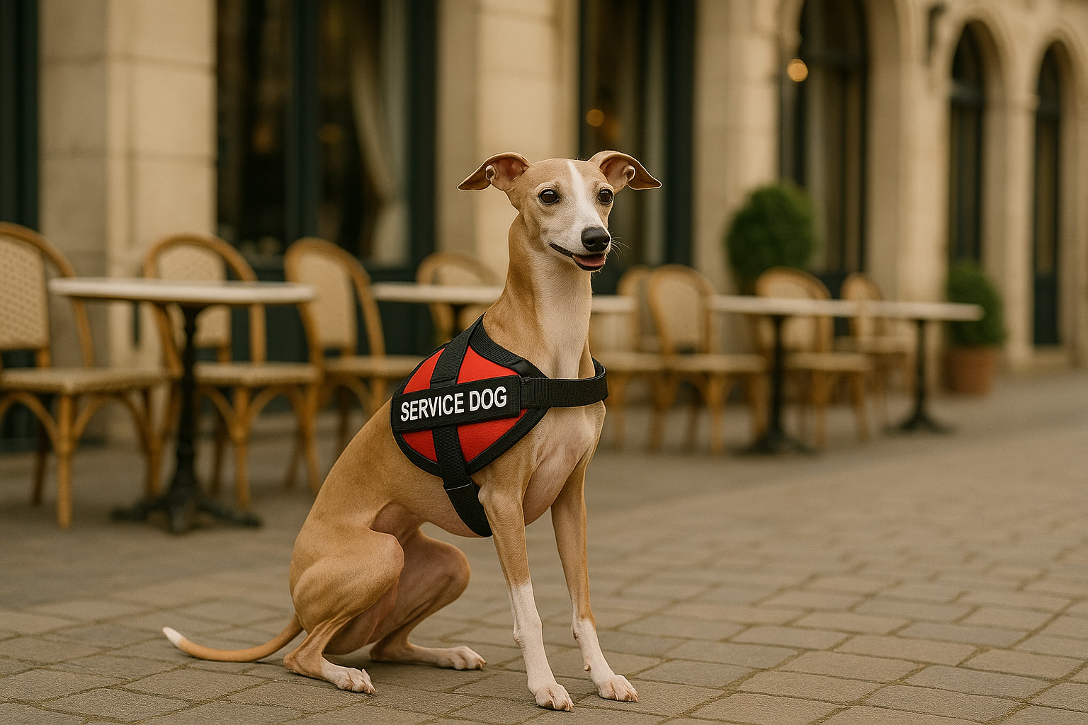 Italian Greyhound as a Service Dog