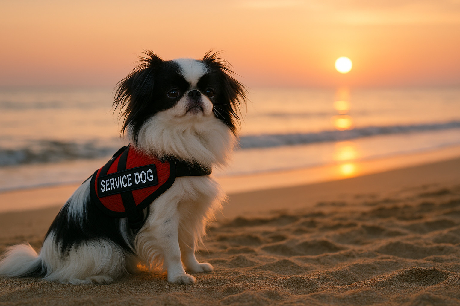 Japanese Chin as a Service Dog